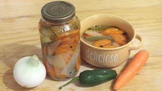 ZANAHORIAS EN ESCABECHE  ALE DE NAVA [upl. by Eadahc913]