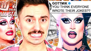 All Stars 9 Roast Gottmik Plagiarism Allegations Jorgeous Favoritism amp Angerias Storyline [upl. by Epuladaugairam512]