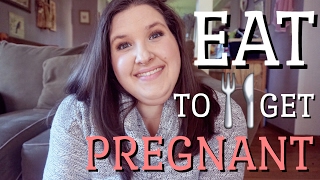 PCOS FERTILITY DIET  PCOS TTC TIPS  EAT TO GET PREGNANT [upl. by Ximena58]