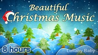 ✰ 8 HOURS ✰ CHRISTMAS MUSIC Instrumental ♫ ✰ NO ADS ✰ Peaceful Christmas PIANO Playlist ♫ Best Mix [upl. by Rebliw]