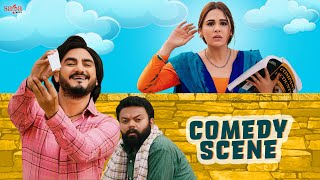 Punjabi Movie Scenes  Comedy Movie Television  New Movie Scene  Kulwinder Billa Mandy Takhar [upl. by Nehttam]