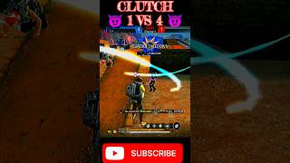 clutch 1 vs 4 in class spuad rank 🔥🔥 LE DRECON IS BACK WITH IMPOSSIBLE SHOT 😈😈 subscribe ffviral [upl. by Annaul301]