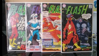 My entire Flash comic book collection Silver age Carmine Infantino goodness [upl. by Mozza]