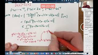 Lagrange Polynomial Interpolation Error Bound Example [upl. by Loretta]