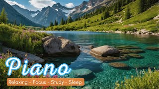 Relaxing Piano Music with Nature Sounds Calm Your Mind and Enhance Focus Study Music Sleep Music [upl. by Lenssen]