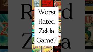 The worst rated Zelda game zelda shorts [upl. by Yc]