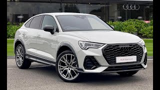 Approved Used Audi Q3 Sportback Black Edition 35 TFSI 150 PS S tronic  Stoke Audi  DN24 OPG [upl. by Dunning]