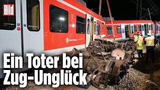 SBahnDrama Wer ist Schuld am ZugUnglück in München  BILD Live [upl. by Nitsed]