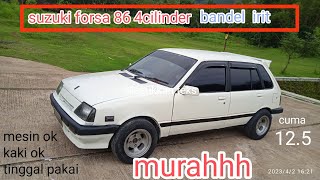 suzuki forsa 86 4 silinder murah irit Review [upl. by Alaster596]