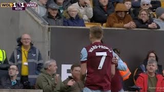 James WardProwse Amazing Goal Wolves vs West Ham 12 All Goals and Extended Highlights [upl. by Lusar]