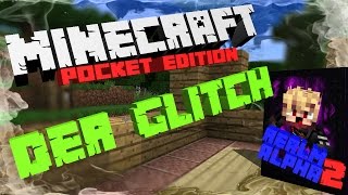 MCPE 015 Realm Alpha Build 2 Server Glitch 🎮 Minecraft Pocket Edition Deutsch [upl. by Platus]