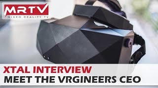 Crystal Clear VR For The Enterprise XTAL VR HMD InDepth Interview With VRgineers CEO Marek Polčák [upl. by Esinej]