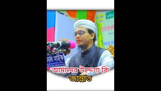 আমাদের উদ্দেশ্য কি জান্নাতমুফতি সাঈদ আহমেদ কলরবyoutubeshortsvideoviral [upl. by Sivahc]