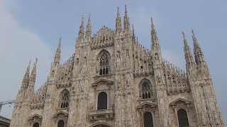 イタリア、ミラノ大聖堂（ドゥオーモ） CathedralDuomoMilanItaly [upl. by Niwde]