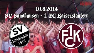 SV Sandhausen 11 1 FC Kaiserslautern  1082014  Heimspiel in Sandhausen  Alle Tore [upl. by Marquita]