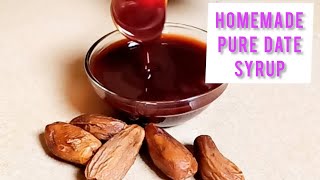 DATE SYRUP RECIPE [upl. by Nhguavad]