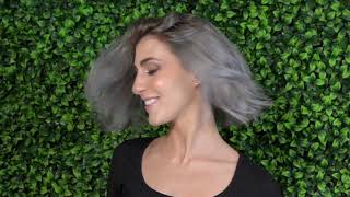 🖤 Matizador Black 🖤 Transforma tu cabello de rubio platinado a gris platino [upl. by Ursala764]