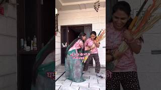 Ghamu v pari me ladaai😲🫢Parichoudhary  How to make doll table and chairs shorts [upl. by Davidson]