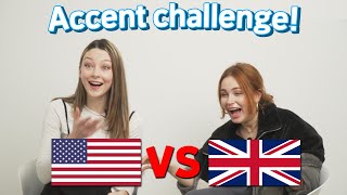 British and American Compare Accents For The First Time [upl. by Aisad]