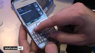 Nokia e6 preview da Telefoninonet [upl. by Punak]