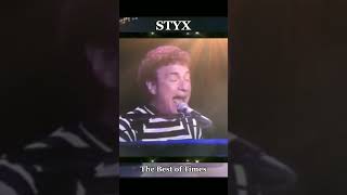 STYX Classic Ballad  The Best of Times shortsvideo music song [upl. by Nilkoorb384]