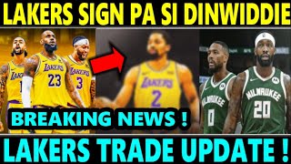 BREAKING Lakers SIGN Agad si SPENCER DINWIDDIE  LAKERS TRADE UPDATE [upl. by Deckert]