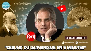 🎬🔥 Dr David Berlinski mathématicien met le darwinisme en PLS en moins de 5 minutesencore [upl. by Scriven250]