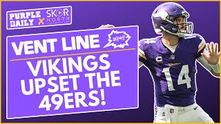 Minnesota Vikings UPSET the San Francisco 49ers [upl. by Bord779]