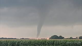 Sycamore Illinois Stovepipe Tornado 080921 [upl. by Washburn]