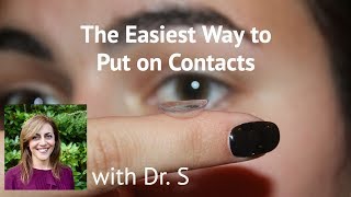 The Easiest Way to Put on Contacts [upl. by Miko]