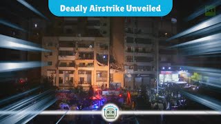 Israeli Airstrike in Beirut A Closer Look at the Devastation and Technology Behind the Bombing [upl. by Nitsed]