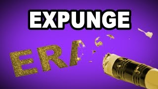 Learn English Words  EXPUNGE  Meaning Vocabulary with Pictures and Examples [upl. by Pain]