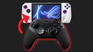 How to Connect an Xbox Controller to ROG Ally [upl. by Inhsor]