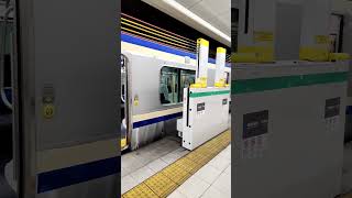 成田線空港第２ターミナル駅のホームドア【masuyasu】shorts成田空港第２ターミナル駅 [upl. by Niahs]