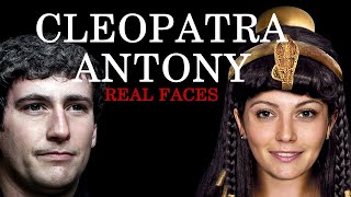 Cleopatra and Mark Antony  Real Faces  Ancient Egypt  Rome [upl. by Haley]