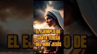 🌹 La Increíble Historia de Santa Teresa del Niño Jesús🌹SantaTeresa biblia cristo dios shorts [upl. by Cynarra]