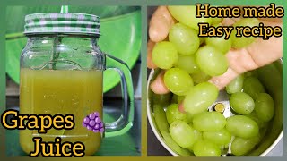 Grape JuiceA Refreshing and Nutritious Drink Homemade Grape Juice Easy and Delicious grapejuice [upl. by Notsecnirp876]