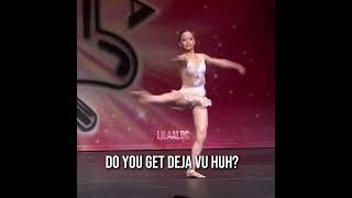 do you get deja vu aldcedit edit aldcalways aldc chloelukasiak abbyleedancecompany dejavu [upl. by Anirtap]