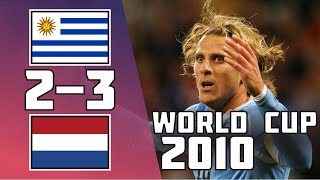 Uruguay 2  3 Netherlands  Extended highlights  World Cup 2010 [upl. by Nannerb226]