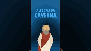 Caverna de Platão Explicada em 01 Minuto Por EpifaniaExperiencia alegoriadacaverna platão [upl. by Nager]