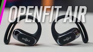 SHOKZ OpenFit Air Review  Premium OpenEar Headphones at a Budget Price [upl. by Taub]