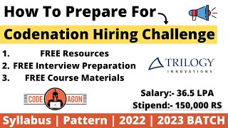 How To Prepare For Code Nation Hiring Challenge  Trilogy Innovations  2022  2023 Batch Eligible [upl. by Culosio504]