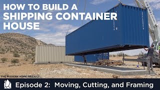 Modern 800 SQ Ft Shipping Container Home Virtual Tour [upl. by Dorothy]