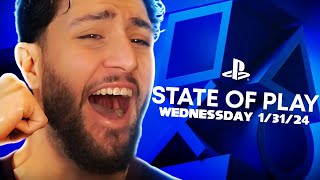 PlayStation STATE OF PLAY JAN 2024  LIVE REACTION [upl. by Chas]