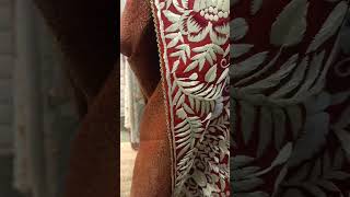 Saree design dami draping style  look  saree  dami drap [upl. by Akema182]