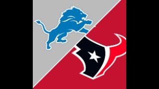 LIVE Commentary to Lions vs Texans Week 10 SNF [upl. by Lamprey]