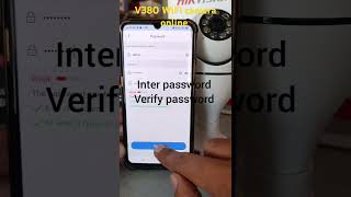 How to online v380 smart PTZ WiFi camera setup with mobile v380 shorts short cctv [upl. by Phaidra547]