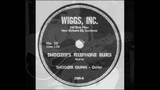 Snoozer Quinn  Snoozers Telephone Blues  1948 [upl. by Enreval793]