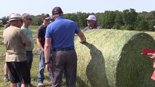 Canadas Outdoor Farm Show 2024  Kubota BV5160 tailors bale density to your needs [upl. by Nicolella]