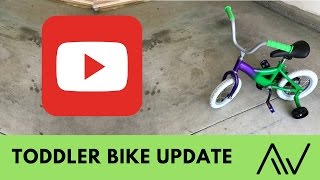 Toddler Bicycle Upcycle  Repaint [upl. by Karas458]